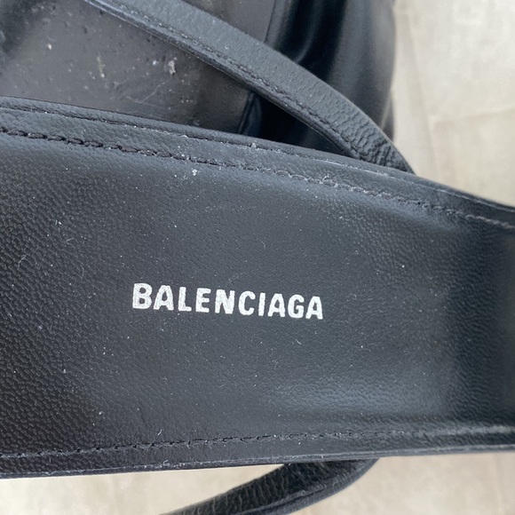 BALENCIAGA fabulously square knife bow heels, size 37 - Picture 9 of 11